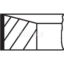 76 1.75-1.75-2 Set de segmente de piston MERCEDES A W176. B SPORTS TOURER W246. W242. CITAN MIXTO DOUBLE CABIN. CITAN MPV. CITAN