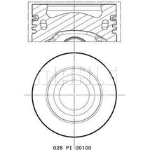Piston 81.25 0.25 AUDI A3. A4 ALLROAD B8. A4 B8. A5. A6 C6. Q5. TT. SEAT ALTEA. ALTEA XL. EXEO. EXEO ST. LEON. TOLEDO III. SKODA