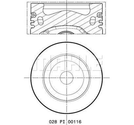 Piston 81.51 0.50 AUDI A1. A3. A4 ALLROAD B8. A4 B8. A5. A6 C7. Q3. Q5. TT. SEAT ALHAMBRA. ALTEA. ALTEA XL. EXEO. EXEO ST. IBIZA