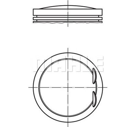 Piston 82.76 0.25 AUDI A3. A4 B8. A5. TT. SEAT ALTEA. ALTEA XL. EXEO. EXEO ST. LEON. TOLEDO III. SKODA OCTAVIA II. SUPERB II. YE