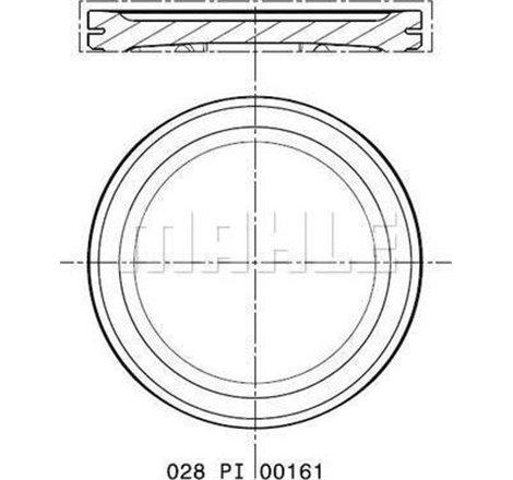 Piston - MAHLE-028PI00161000