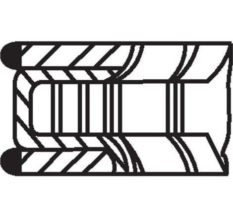 74.5 Piston ring set AUDI A1. A1 ALLSTREET. A1 CITY CARVER. A3. Q2. Q3. CUPRA FORMENTOR. LEON. LEON SPORTSTOURER. FORD TOURNEO C