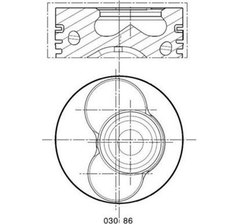 Piston 80.01 0.50 AUDI A3. A4 B6. A6 C5. FORD GALAXY I. SEAT ALHAMBRA. CORDOBA. IBIZA III. LEON. TOLEDO II. SKODA FABIA I. OCTAV