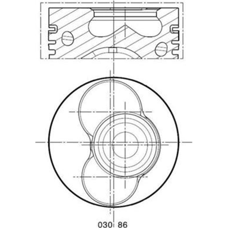 Piston 80.01 0.50 AUDI A3. A4 B6. A6 C5. FORD GALAXY I. SEAT ALHAMBRA. CORDOBA. IBIZA III. LEON. TOLEDO II. SKODA FABIA I. OCTAV