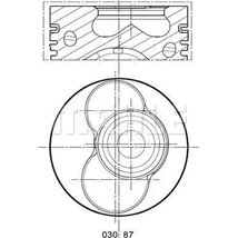 Piston 80.01 0.50 AUDI A3. A4 B6. A6 C5. FORD GALAXY I. SEAT ALHAMBRA. CORDOBA. IBIZA III. LEON. TOLEDO II. SKODA FABIA I. OCTAV