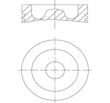 Piston - MAHLE-061 PI 00129 000
