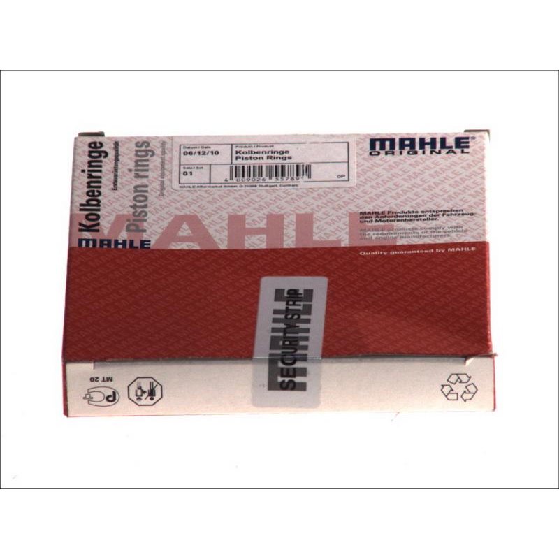 84 STD 1.5-1.5-2 Set de segmente de piston BMW 3 E30. 3 E36. 3 E46. 5 E34. Z3 E36 1.6-1.8CNG 06.87-07.06 BMW - MAHLE-08272N0