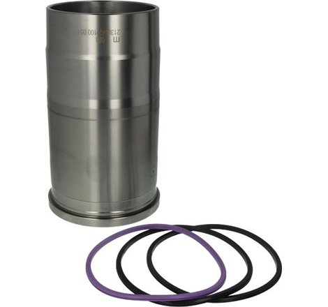 Cylinder liner inner diametru. 130mm. length. 268mm. flange diametru. 157.6mm. with o-rings DAF CF. CF 85. XF 105. XF 106. XF II