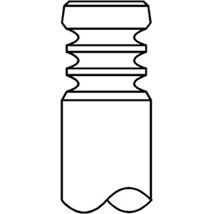 Intake valve 40x8.97x160.5mm MAN TGS I. TGX I D2676LF51-D2676LF68 09.16-09.21 - MAHLE-227 VE 32044 000