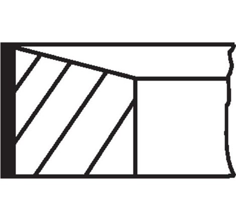 Set segmenti piston - MAHLE-607RS001180N0