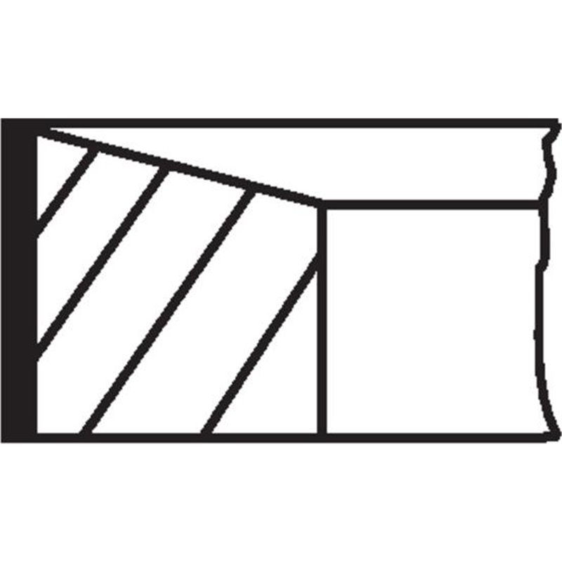 Set segmenti piston - MAHLE-607RS001180N0