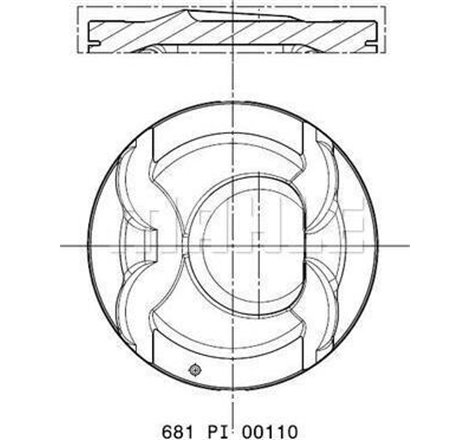 Piston 77 HYUNDAI ACCENT IV. ELANTRA V. I30. I40 I. I40 I CW. IX35. TUCSON. VELOSTER. KIA CARENS IV. CEED. PRO CEED. SOUL I. SOU