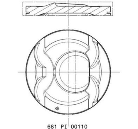 Piston 77.5 HYUNDAI ACCENT IV. ELANTRA V. I30. I40 I. I40 I CW. IX35. TUCSON. VELOSTER. KIA CARENS IV. CEED. PRO CEED. SOUL I. S