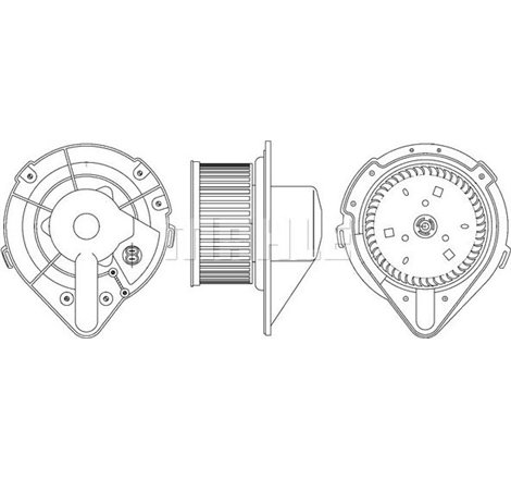 Suflanta de aer AUDI 80 B3. 90 B3. SEAT TOLEDO I. VW CORRADO. GOLF II. JETTA II. PASSAT B3-B4. SCIROCCO. TRANSPORTER T4 1.0-2.9 