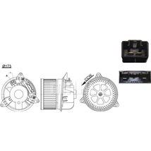 Suflanta de aer FORD FOCUS I. FOCUS I-KOMBI. MONDEO III 1.4-3.0 08.98-06.07 - MAHLE-AB195000S