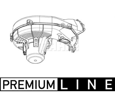 Suflanta de aer OPEL MERIVA A 1.3D-1.8 05.03-05.10 - MAHLE-AB29000P