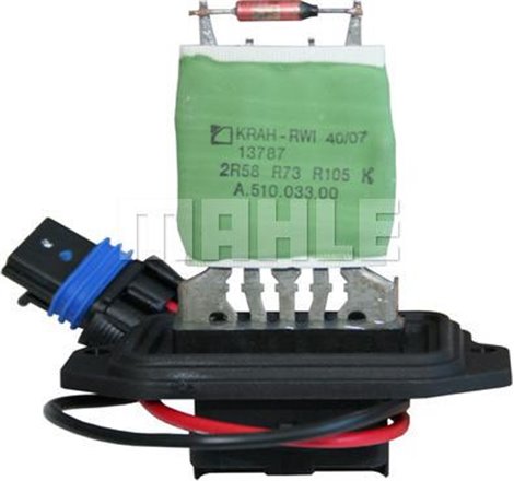 Element de reglare a suflantei de aer rezistor RENAULT TRAFIC II 1.9D-2.5D 03.01- - MAHLE-ABR154000S