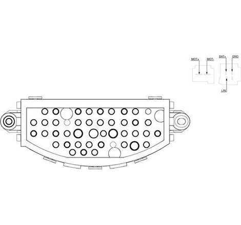 Element de reglare a suflantei de aer sufla controlul BMW 1 F20. 1 F21. 2 F22. F87. 2 F23. 3 E30. 3 F30. F80. 3 F31. 3 GRAN TURI
