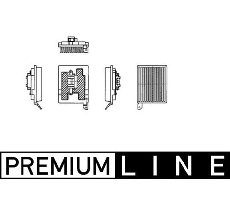 Element de reglare a suflantei de aer sufla controlul MERCEDES VIANO W639. VITO-MIXTO W639. VITO W639 2.0D-3.7 09.03- - MAHLE-AB