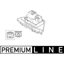 Element de reglare a suflantei de aer sufla controlul VOLVO S60 I. S70. S80 I. V70 II. XC70 I. XC90 I 2.0-4.4 01.97-12.14 - MAHL