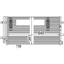Condensator AC AUDI A4 ALLROAD B8. A4 ALLROAD B9. A4 B7. A4 B8. A4 B9. A5. A6 ALLROAD C7. A6 C7. A7. Q5 1.8-4.2 01.06- - MAHLE-A