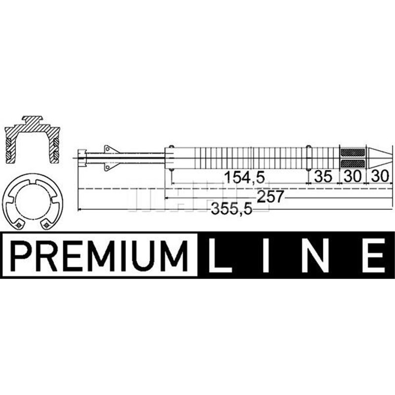 Air conditioning drier SEAT CORDOBA. IBIZA III. IBIZA IV. SKODA FABIA I. FABIA I PRAKTIK. FABIA II. FELICIA II. ROOMSTER. ROOMST