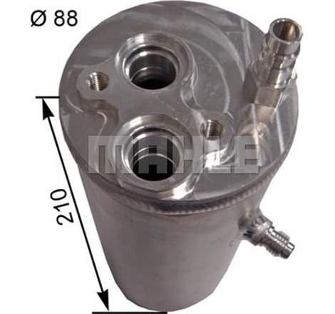 Air conditioning drier FORD TRANSIT. TRANSIT TOURNEO 2.0D-2.4D 01.00-05.06 - MAHLE-AD44000S