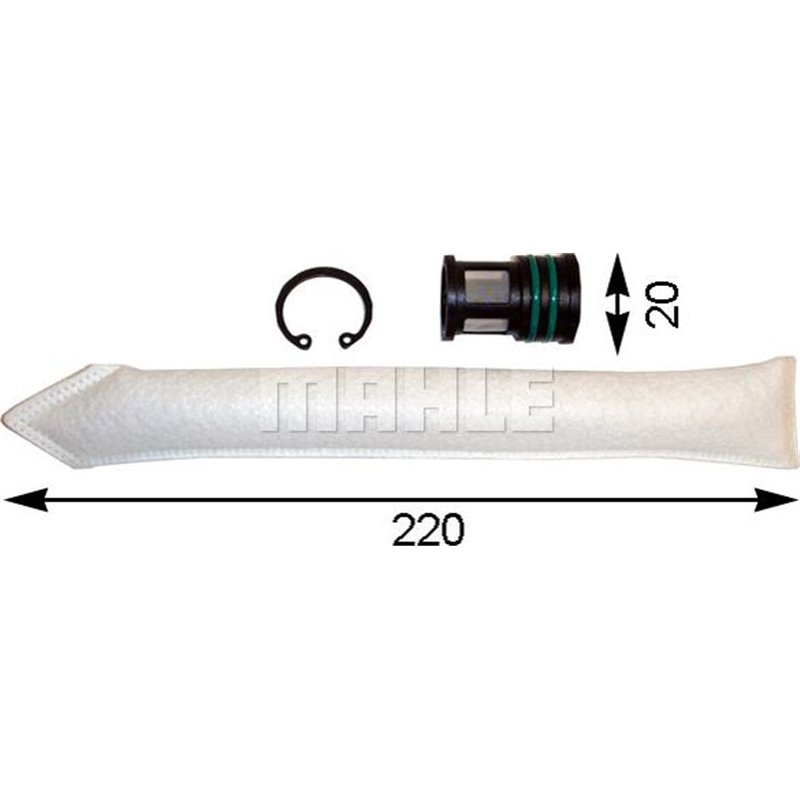 Uscator.aer conditionat - MAHLE-AD74000S - MAHLE-AD74000S