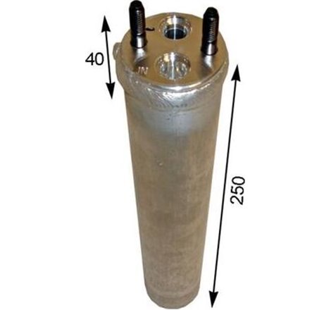 Air conditioning drier HYUNDAI ACCENT II. SUBARU FORESTER 1.3-2.5 09.99-05.08 - MAHLE-AD78000S