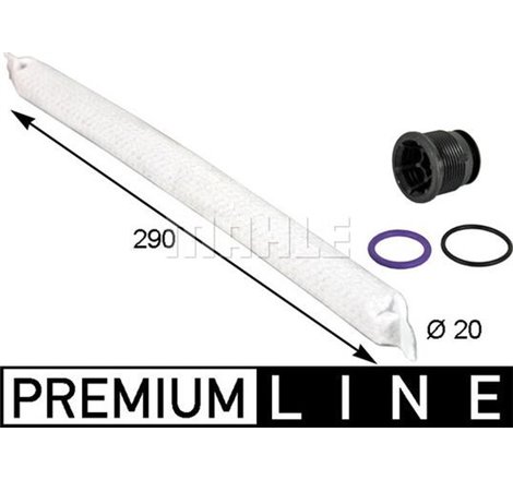 Air conditioning drier AUDI A1. A1 CITY CARVER. A3. A4 ALLROAD B9. A4 B9. Q2. Q3. TT. SEAT ARONA. ATECA. IBIZA V. LEON. LEON SC.