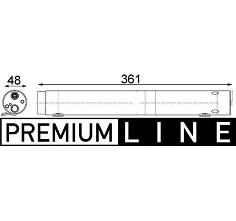 Air conditioning drier MERCEDES SPRINTER 3.5-T B906. SPRINTER 3-T B906. SPRINTER 4.6-T B906. SPRINTER 5-T B906 1.8-3.5 06.06-12.