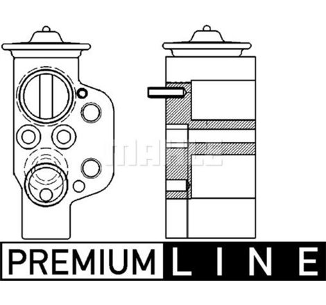 Air conditioning valve AUDI A4 ALLROAD B8. A4 B8. A5. Q5. PORSCHE PANAMERA 1.8-4.8 06.07-05.17 - MAHLE-AVE115000P