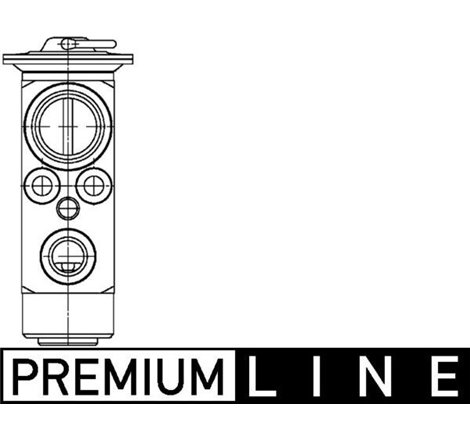 Supapa de climatizare tip de refrigerant. R134a MERCEDES ACTROS MP2-MP3 OM541.920-OM542.969 10.02- - MAHLE-AVE 23 000P