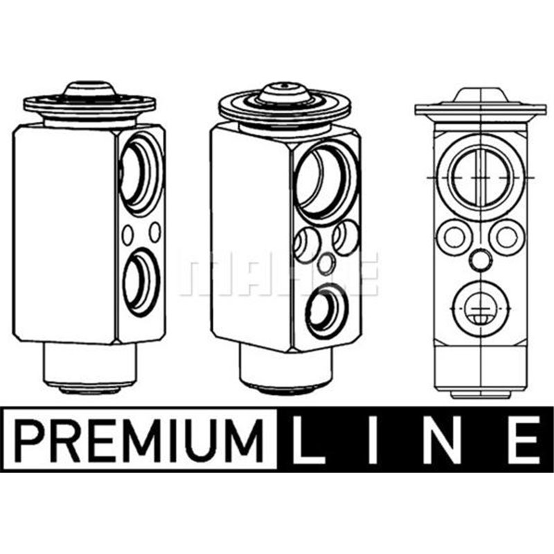 Air conditioning valve MINI R50. R53. R52. OPEL ASTRA H. ASTRA H CLASSIC. ASTRA H GTC. ASTRA H-KOMBI 1.2-2.0 06.01- - MAHLE-AVE7