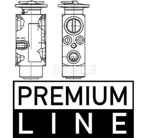 Supapa expansiune. clima - MAHLE-AVE88000P - MAHLE-AVE88000P