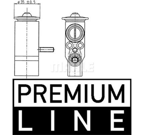 Supapa de climatizare tip de refrigerant. R134a MERCEDES A W168. C T-MODEL S202. C W202. CLK A208. CLK C208. E T-MODEL S210. E V