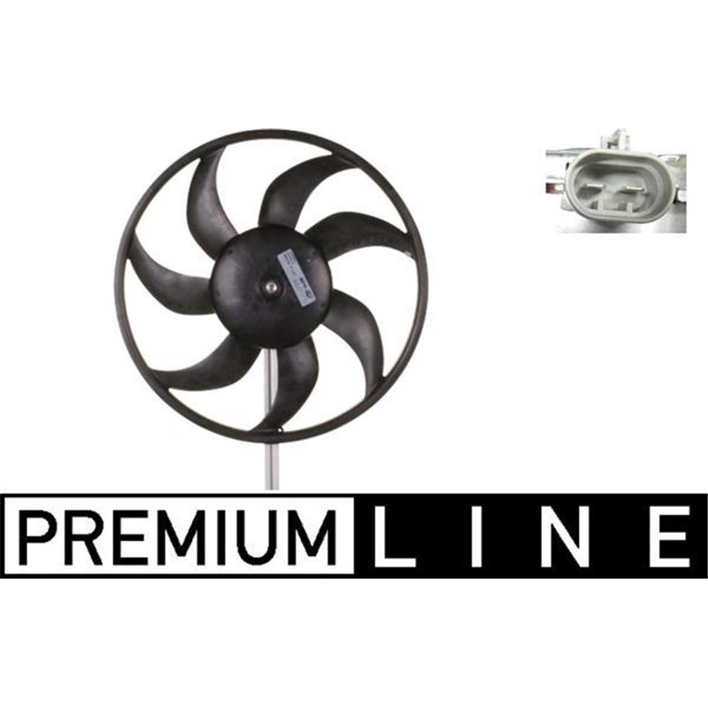 Ventilator radiator OPEL MERIVA B 1.4 06.10-03.17 - MAHLE-CFF231000P