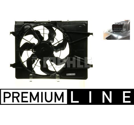 Ventilator radiator cu carcasa KIA CEED. PRO CEED 1.4-1.6-1.6LPG 12.06-02.13 - MAHLE-CFF253000P