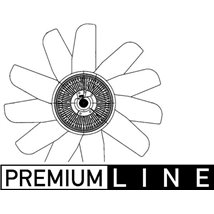 Ventilator. radiator - MAHLE-CFF494000P - MAHLE-CFF494000P