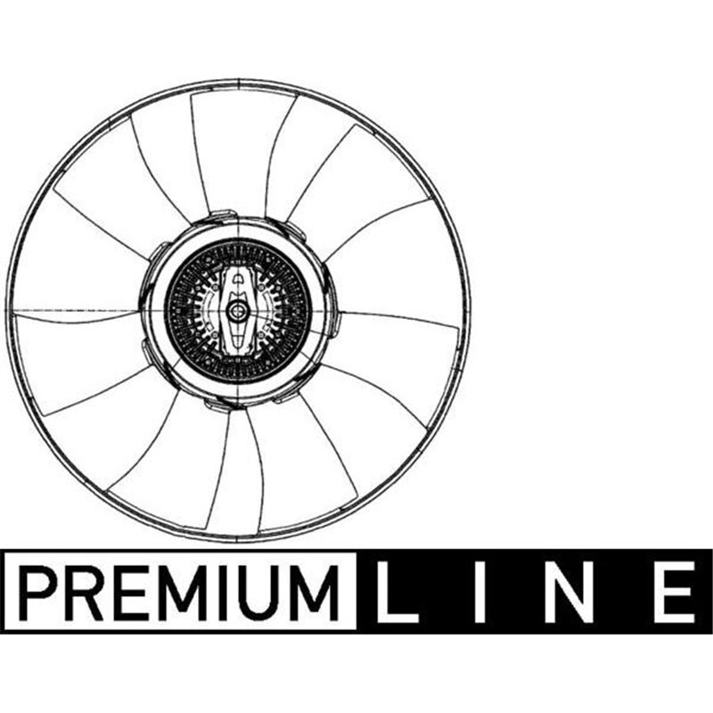 Ventilator VW CRAFTER 30-35. CRAFTER 30-50 2.0D 05.11-12.16 - MAHLE-CFF500000P