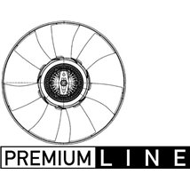 Ventilator VW CRAFTER 30-35. CRAFTER 30-50 2.0D 05.11-12.16 - MAHLE-CFF500000P