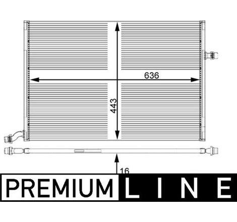 Supply air cooler MERCEDES C A205. C C205. C T-MODEL S205. C W205. CLS C257. E A238. E ALL-TERRAIN S213. E C238. E T-MODEL S213.