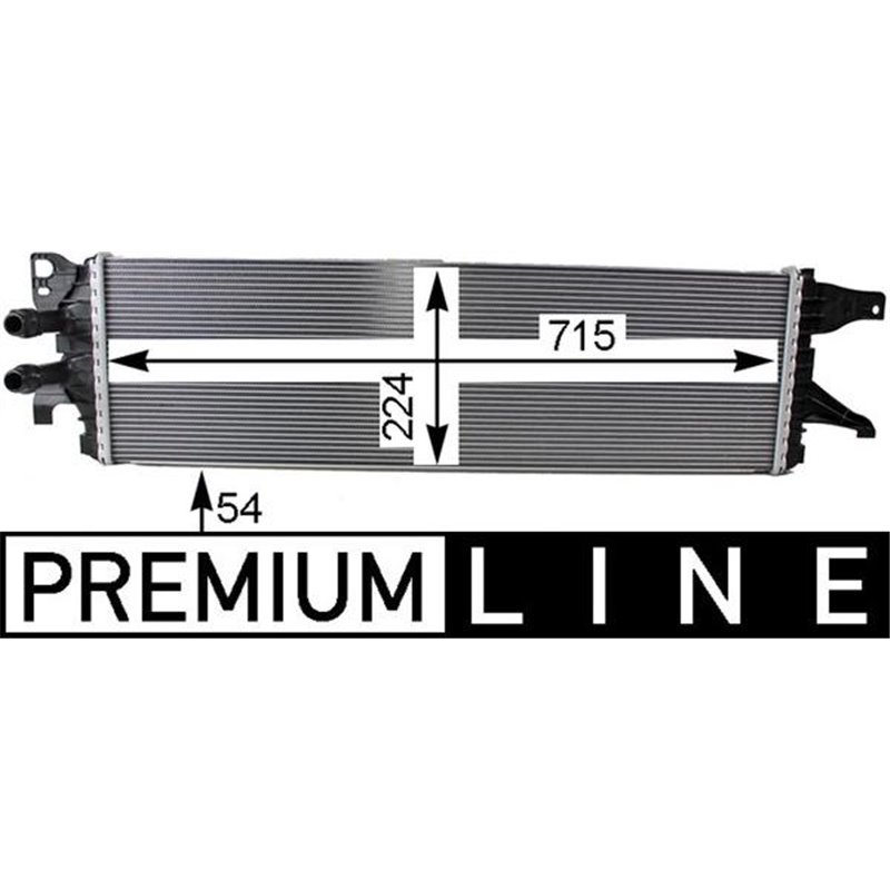 Supply air cooler VW CALIFORNIA T6 CAMPER. MULTIVAN T6. TRANSPORTER T6. TRANSPORTER T6-CARAVELLE T6 2.0D 04.15-08.24 - MAHLE-CIR