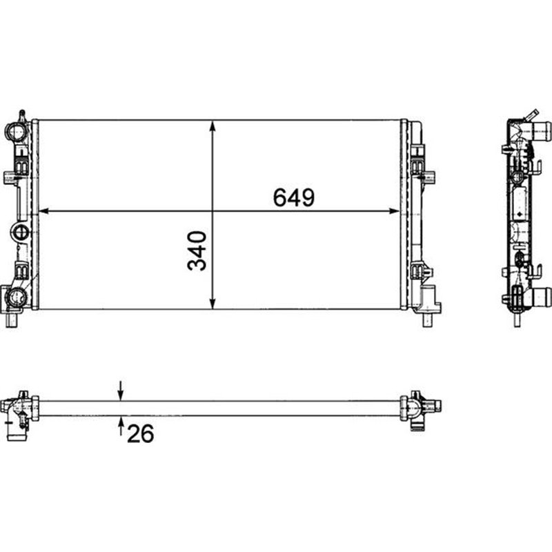 Radiator motor Manual AUDI A1. SEAT IBIZA IV. IBIZA IV SC. IBIZA IV ST. IBIZA IV-HATCHBACK. TOLEDO IV. SKODA FABIA II. FABIA III