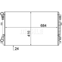 Radiator motor AUDI A3. Q2. Q3. CUPRA FORMENTOR. SEAT ATECA. LEON. LEON SC. LEON SPORTSTOURER. LEON ST. LEON ST-KOMBI. TARRACO. 