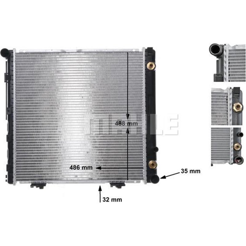 Radiator motor Automat-Transmisie dublu ambreiaj MERCEDES 124 C124. 124 T-MODEL S124. 124 W124. E A124. E C124. E T-MODEL S124. 