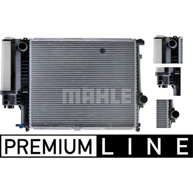 Radiator motor Manual BMW 5 E34 1.8-2.5 - MAHLE-CR327000P
