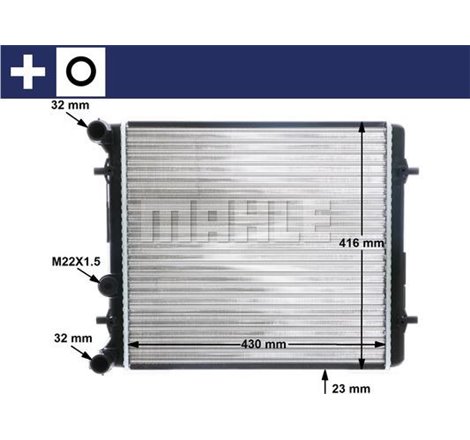 Radiator motor Manual SEAT LEON. TOLEDO II. SKODA OCTAVIA I. OCTAVIA II. VW BORA. BORA I. GOLF IV. GOLF PLUS V. GOLF V 1.4-1.6-1