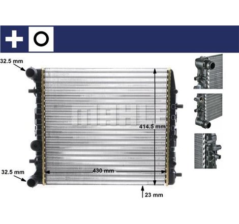 Radiator motor Manual SEAT CORDOBA. IBIZA III. IBIZA IV. IBIZA IV SC. IBIZA IV ST. IBIZA IV-HATCHBACK. TOLEDO IV. SKODA FABIA I.