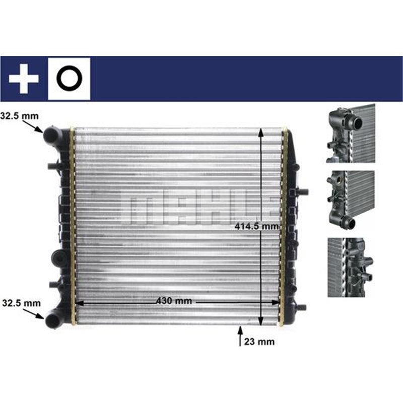 Radiator motor Manual SEAT CORDOBA. IBIZA III. IBIZA IV. IBIZA IV SC. IBIZA IV ST. IBIZA IV-HATCHBACK. TOLEDO IV. SKODA FABIA I.